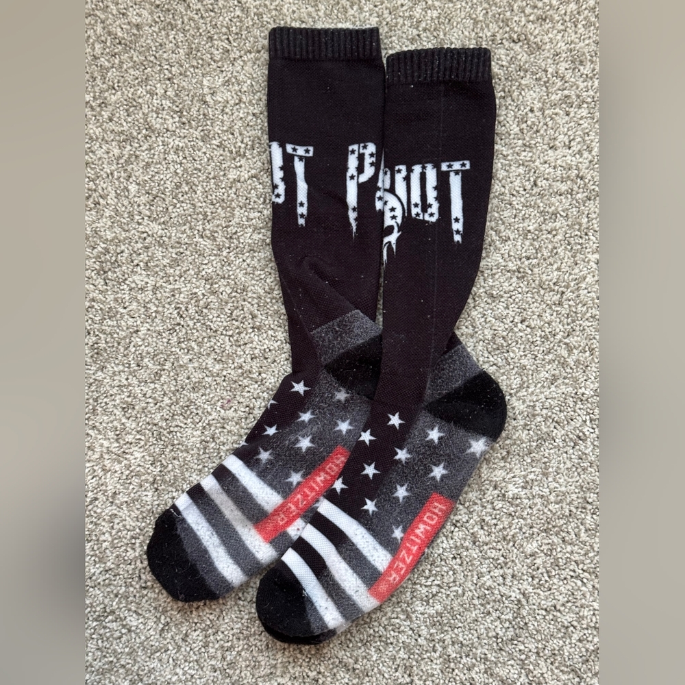 Black and Gray Men's Socks